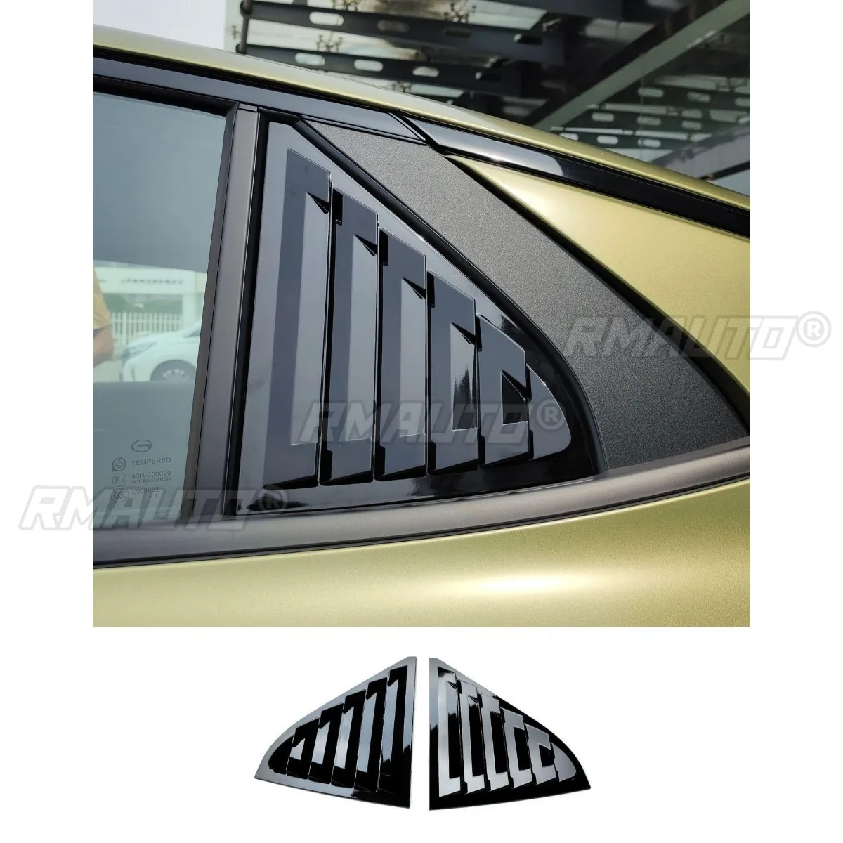 For GAC EMPOW 2021+ Car Rear Triangle Window Shark Cheek Trim Rear Side Vent Window Trim Cover Car Accessories
For GAC EMPOW 2021+ Car Rear Triangle Window Shark Cheek Trim Rear Side Vent Window Trim Cover Car Accessories
