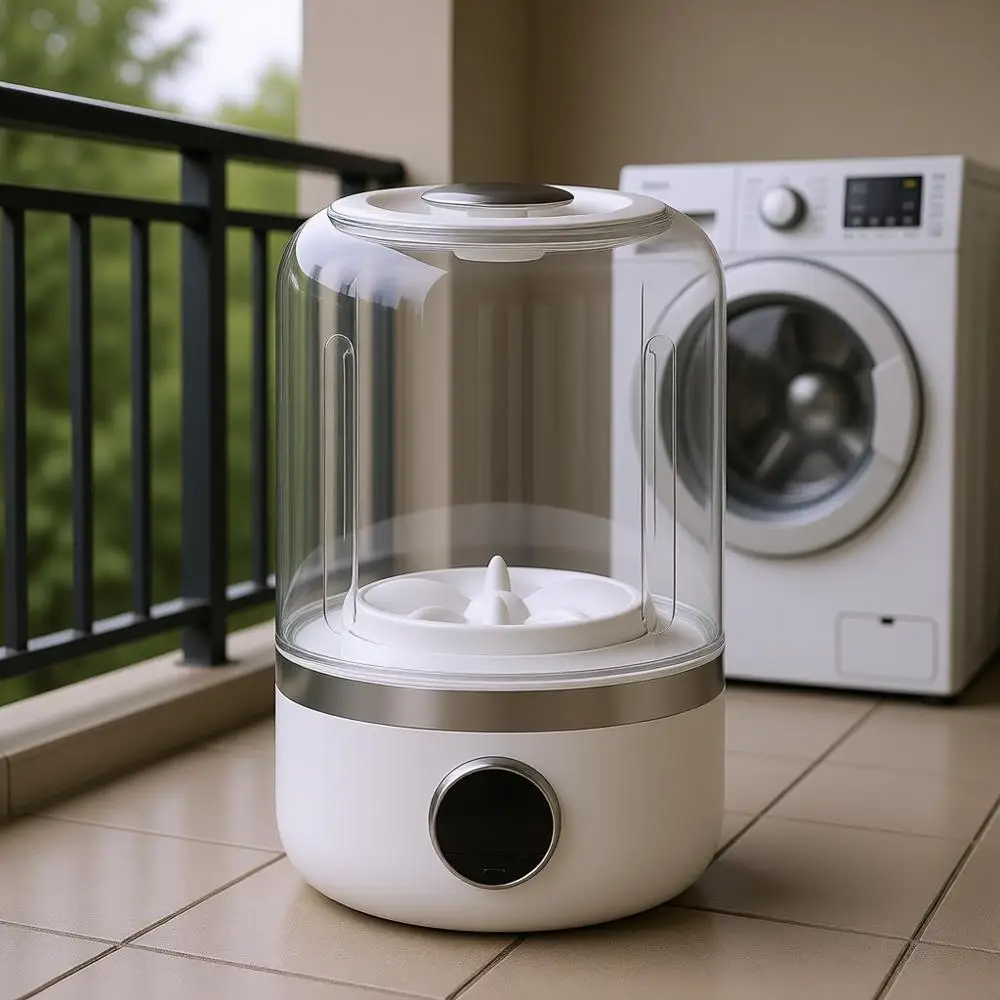 Портативная стиральная машина на 1,2 л для нижнего белья, носков, полотенец
Портативная стиральная машина на 1,2 л для нижнего белья, носков, полотенец