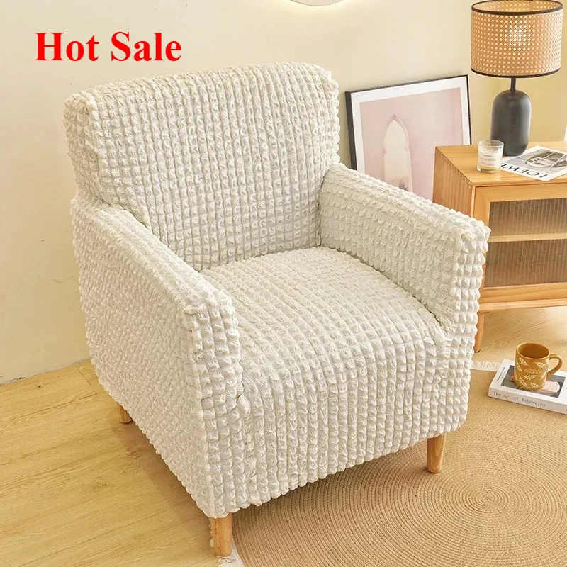 Новинка 2025 года, тканевый чехол для одного дивана из сирсакера, простой эластичный пылезащитный чехол с защитой от кошачьих царапин, универсальный, универсальный, всесезонный
Новинка 2025 года, тканевый чехол для одного дивана из сирсакера, простой эластичный пылезащитный чехол с защитой от кошачьих царапин, универсальный, универсальный, всесезонный