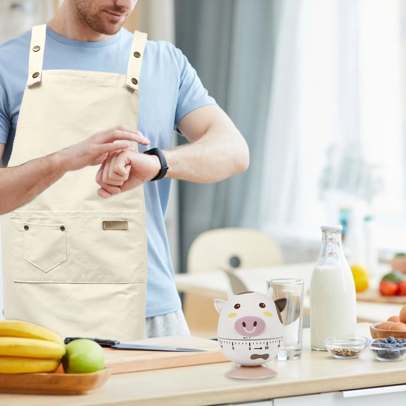 Sleeveless Apron for Cooking Kitchen Use Cotton Baking BBQ Dishwashing Workwear Chef Hostess Apron Men Women
Sleeveless Apron for Cooking Kitchen Use Cotton Baking BBQ Dishwashing Workwear Chef Hostess Apron Men Women