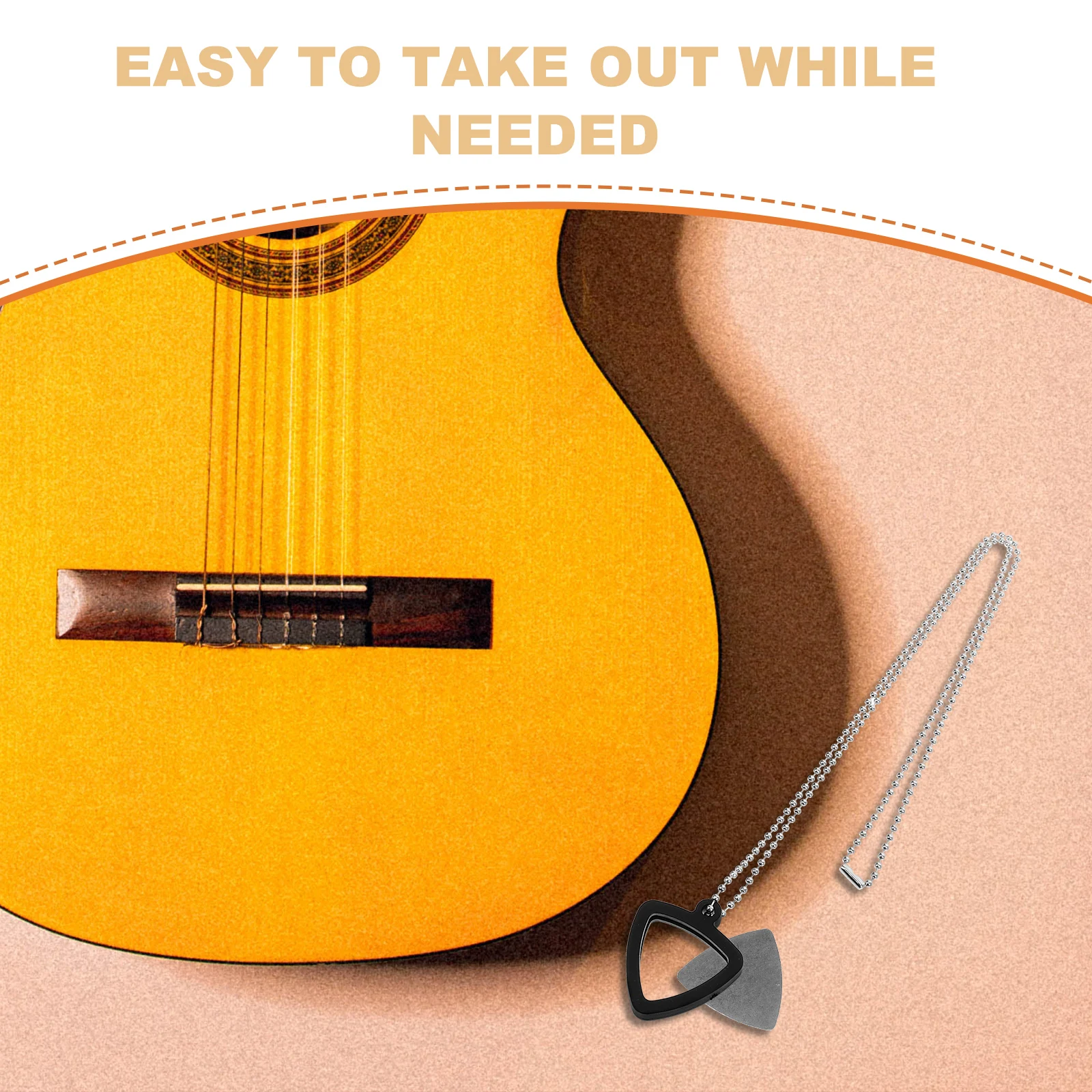 1Set Silicone Guitar Pick Holder Necklace Portable Durable Multiuse Accessory for Guitar Bass Ukulele Picks Protection
1Set Silicone Guitar Pick Holder Necklace Portable Durable Multiuse Accessory for Guitar Bass Ukulele Picks Protection