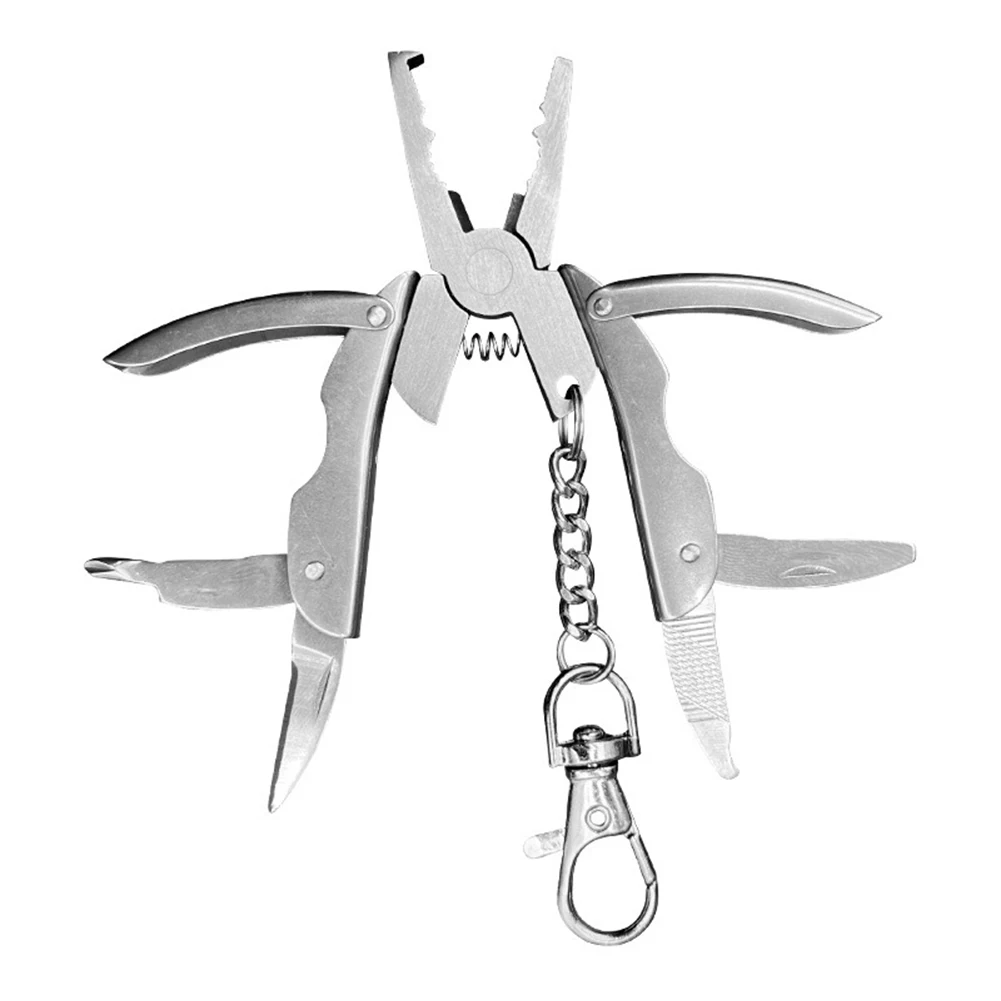 Keychain Plier Camping Multi Tool Multifunctional Portable Screwdriver Wire Cutter Lightweight Multi Hand Tools
Keychain Plier Camping Multi Tool Multifunctional Portable Screwdriver Wire Cutter Lightweight Multi Hand Tools