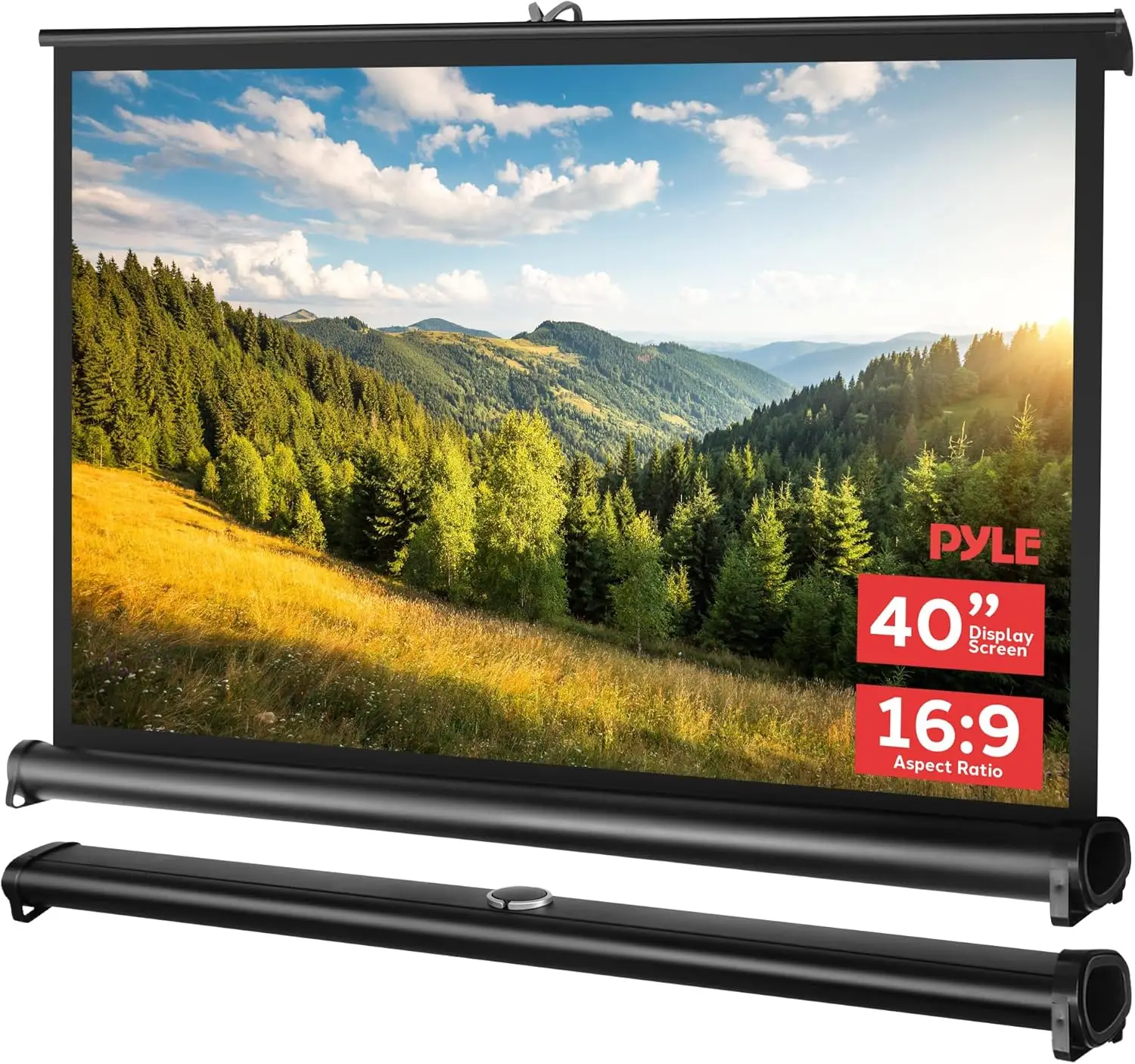 Portable Projector Screen 40 Inch with Stand, Easy Setup, Lightweight for Indoor Outdoor Movies Presentations
Portable Projector Screen 40 Inch with Stand, Easy Setup, Lightweight for Indoor Outdoor Movies Presentations
