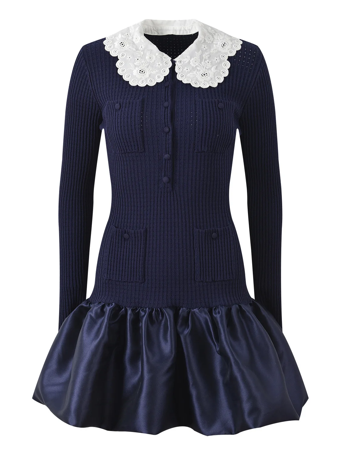 Осень-зима, новинка Sle Color Blo, кукольный воротник, подол, сращивание, утягивающее длинное трикотажное платье, французский эластичный трикотаж, трапециевидной формы...
Осень-зима, новинка Sle Color Blo, кукольный воротник, подол, сращивание, утягивающее длинное трикотажное платье, французский эластичный трикотаж, трапециевидной формы...