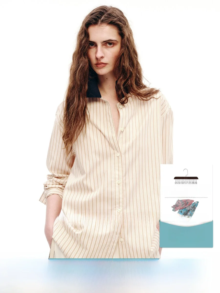 Yasako Spring Overture Knitted Collar irt Casual Sle Striped Color Woven Fake Two-Piece Design Cotton Long Sve Women's...
Yasako Spring Overture Knitted Collar irt Casual Sle Striped Color Woven Fake Two-Piece Design Cotton Long Sve Women's...