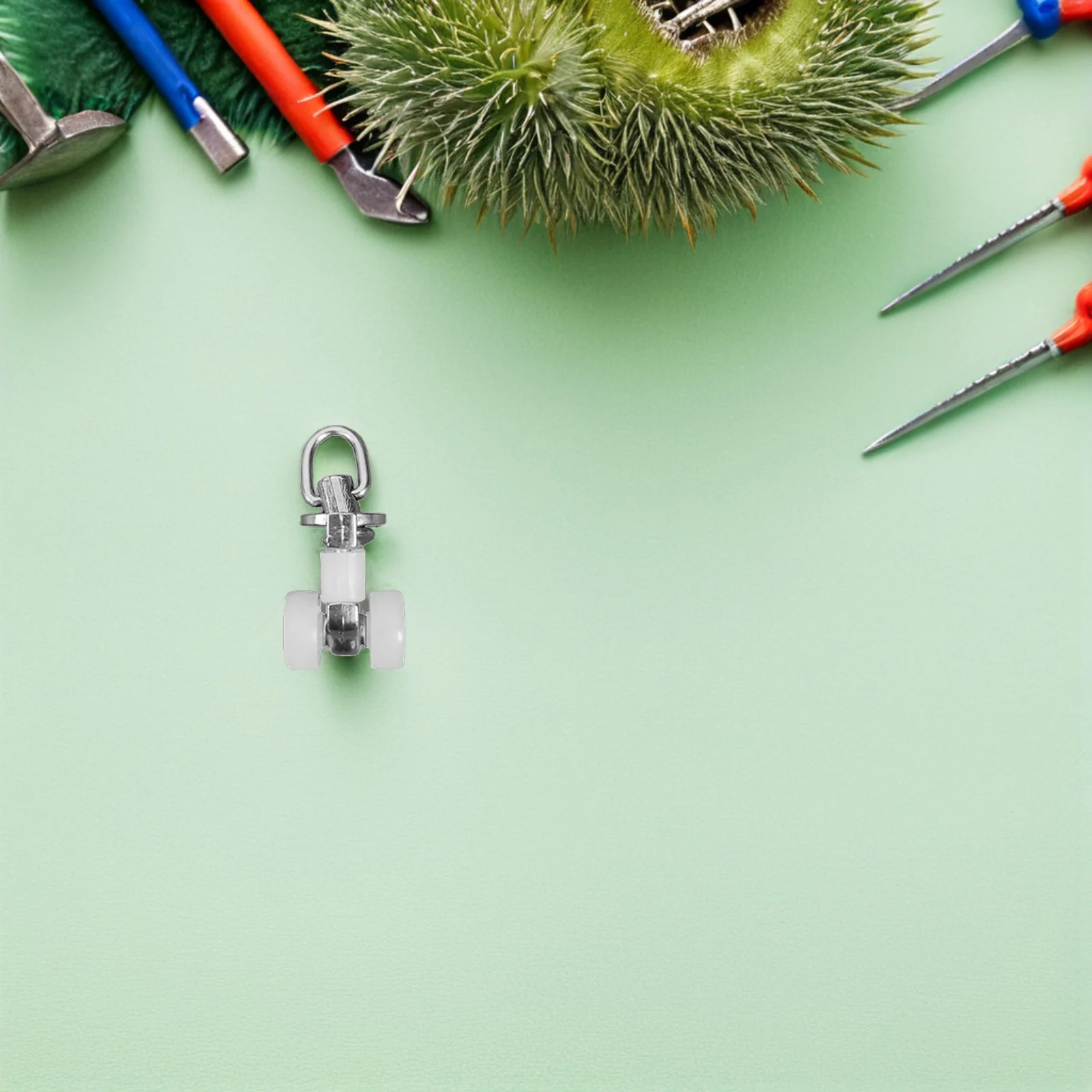 20Pcs Curtain Track Rollers Heavy Duty Smooth Rolling Twin Wheeled Carriers for Window Closet Bedroom Office Drapes Sheers
20Pcs Curtain Track Rollers Heavy Duty Smooth Rolling Twin Wheeled Carriers for Window Closet Bedroom Office Drapes Sheers