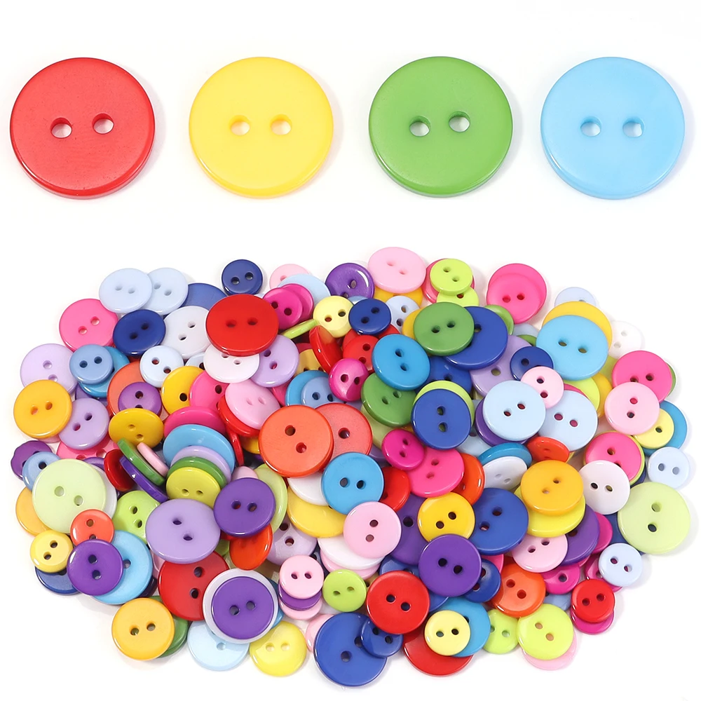 100-200pcs/lot 9-15mm Colorful Round Resin Buttons Bulk Buttons For Handmade Creative Crafts Sewing Clothing Accessories
100-200pcs/lot 9-15mm Colorful Round Resin Buttons Bulk Buttons For Handmade Creative Crafts Sewing Clothing Accessories