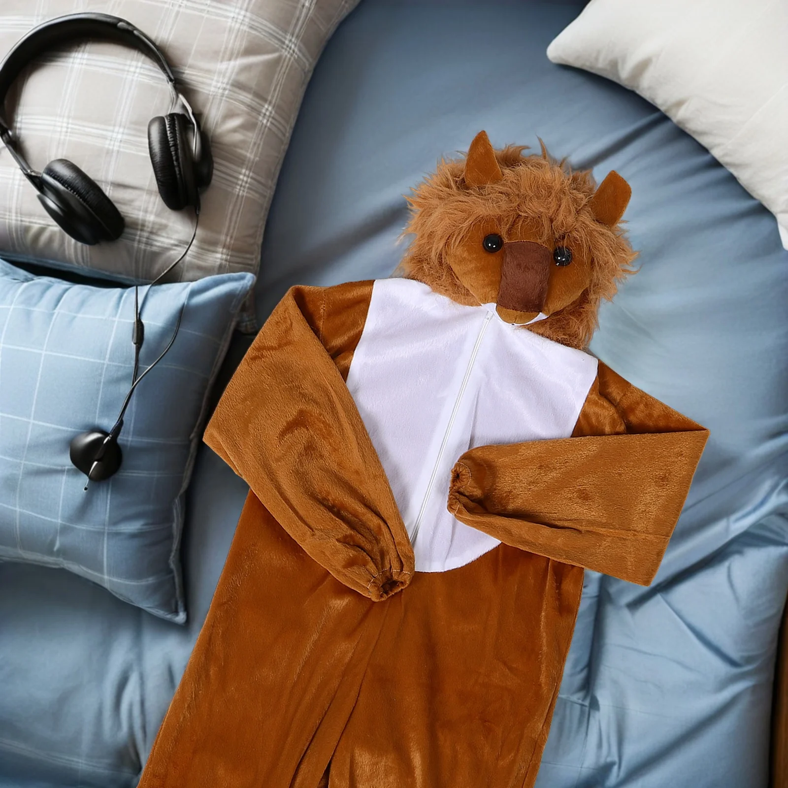 Костюм льва, детский реалистичный милый мягкий комбинезон льва для Хэллоуина, вечерние школьные игры, наряд для косплея с животными, наряд для косплея с животными
Костюм льва, детский реалистичный милый мягкий комбинезон льва для Хэллоуина, вечерние школьные игры, наряд для косплея с животными, наряд для косплея с животными