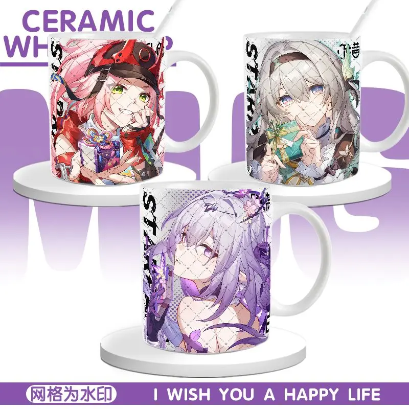 Honkai: Star Rail Firefly Castorice Ceramic Coffee Mug Cup Cosplay Water Cup Cosplay Figures Gift Game Anime
Honkai: Star Rail Firefly Castorice Ceramic Coffee Mug Cup Cosplay Water Cup Cosplay Figures Gift Game Anime