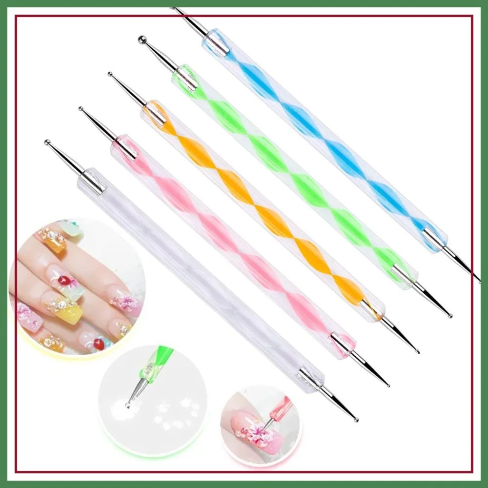 5 pc 2 Way Dotting Pen Tool Nail Art Tip Dot Paint Manicure Kit
5 pc 2 Way Dotting Pen Tool Nail Art Tip Dot Paint Manicure Kit
