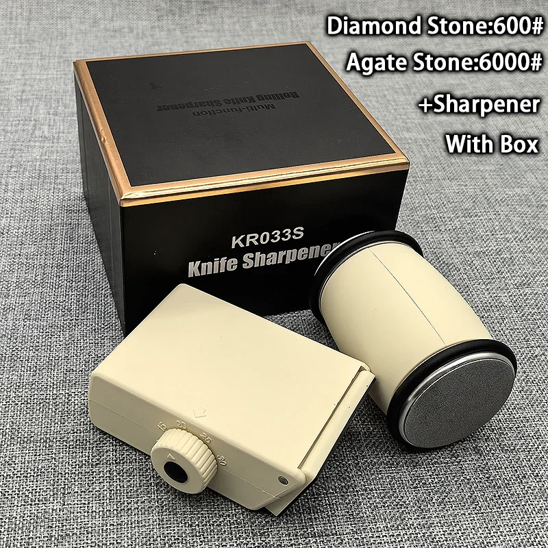 New Rotable Adjustable Angle 10/15/20/25/30° Roller Knife Sharpener Multifunctional Kitchen Diamond Polishing Sharpening Stones
New Rotable Adjustable Angle 10/15/20/25/30° Roller Knife Sharpener Multifunctional Kitchen Diamond Polishing Sharpening Stones