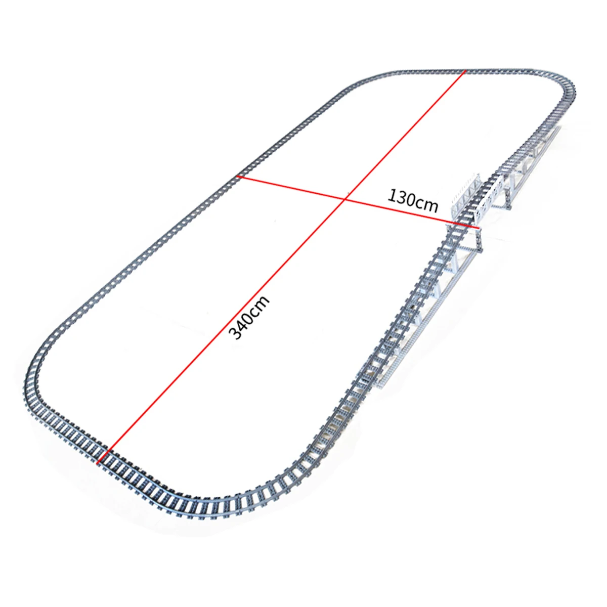 MOC Creative Expert Ideas City Train Tracks Straight Curved Up and Down Hill Rails Bricks Building Blocks DIY Toys for kids gift
MOC Creative Expert Ideas City Train Tracks Straight Curved Up and Down Hill Rails Bricks Building Blocks DIY Toys for kids gift