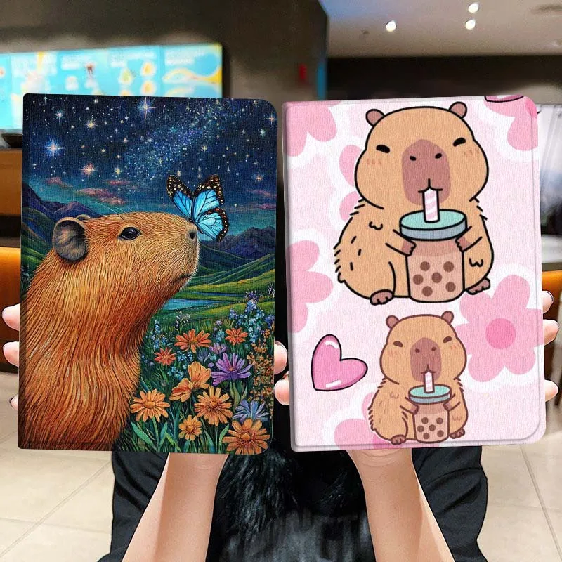 Cartoon Cute Art Capybara For Honor Pad 8 V8 9 GT MagicPad 13 3 2 Tab MatePad Pro Air 12 X 12.6 Foldable Tablet Case Gift
Cartoon Cute Art Capybara For Honor Pad 8 V8 9 GT MagicPad 13 3 2 Tab MatePad Pro Air 12 X 12.6 Foldable Tablet Case Gift