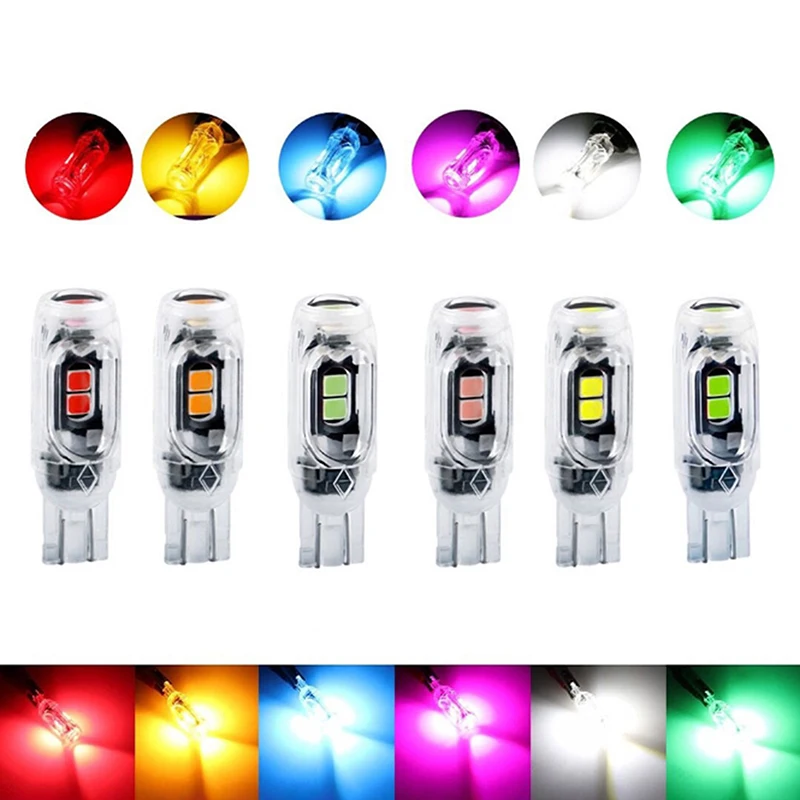 4Pcs T10 2835 3030 5SMD W5W Lens Led Strobe Bulb Stable Flashing Interior Parking License Plate Signal Lamp 12V Car Tail Lights
4Pcs T10 2835 3030 5SMD W5W Lens Led Strobe Bulb Stable Flashing Interior Parking License Plate Signal Lamp 12V Car Tail Lights