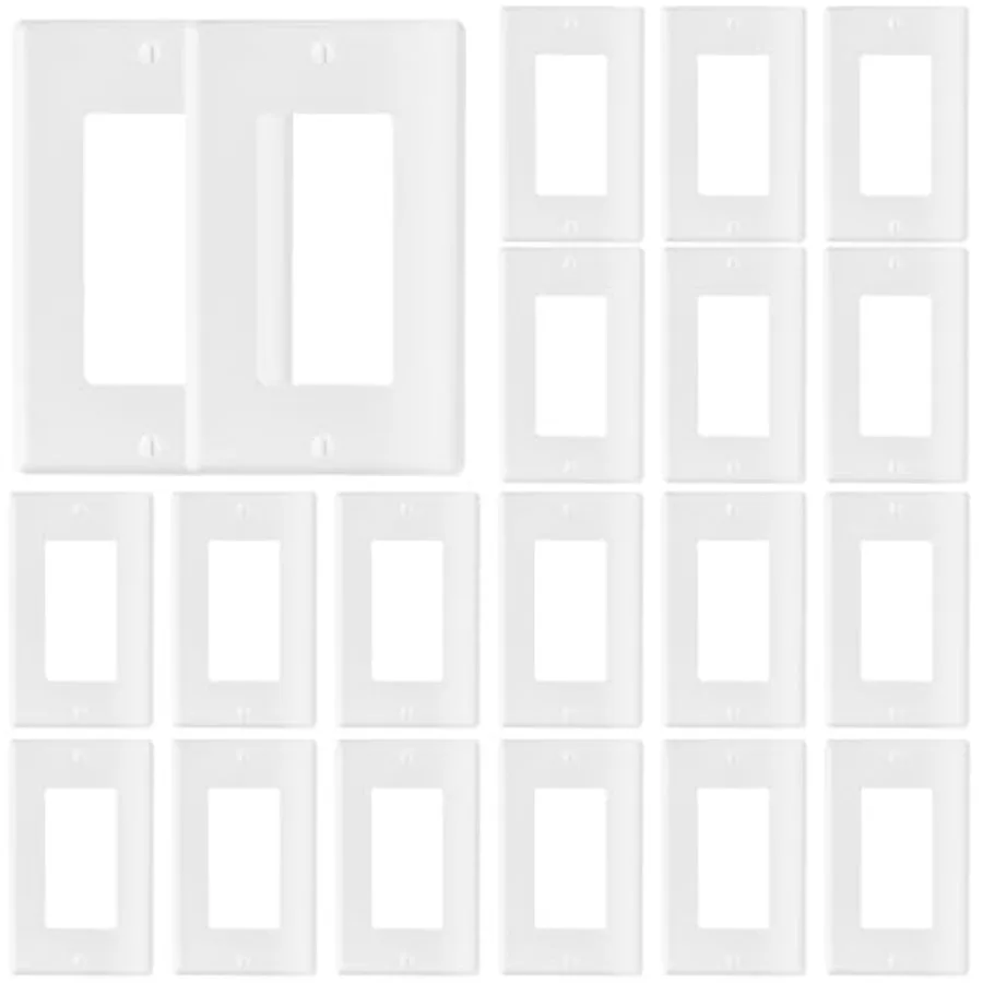 0 Decora GFCI Wallplate Cover 1-Gang Light switch Outlet Electric Receptacle Faceplates Covers Polycarbonate Thermoplastic Glos
0 Decora GFCI Wallplate Cover 1-Gang Light switch Outlet Electric Receptacle Faceplates Covers Polycarbonate Thermoplastic Glos