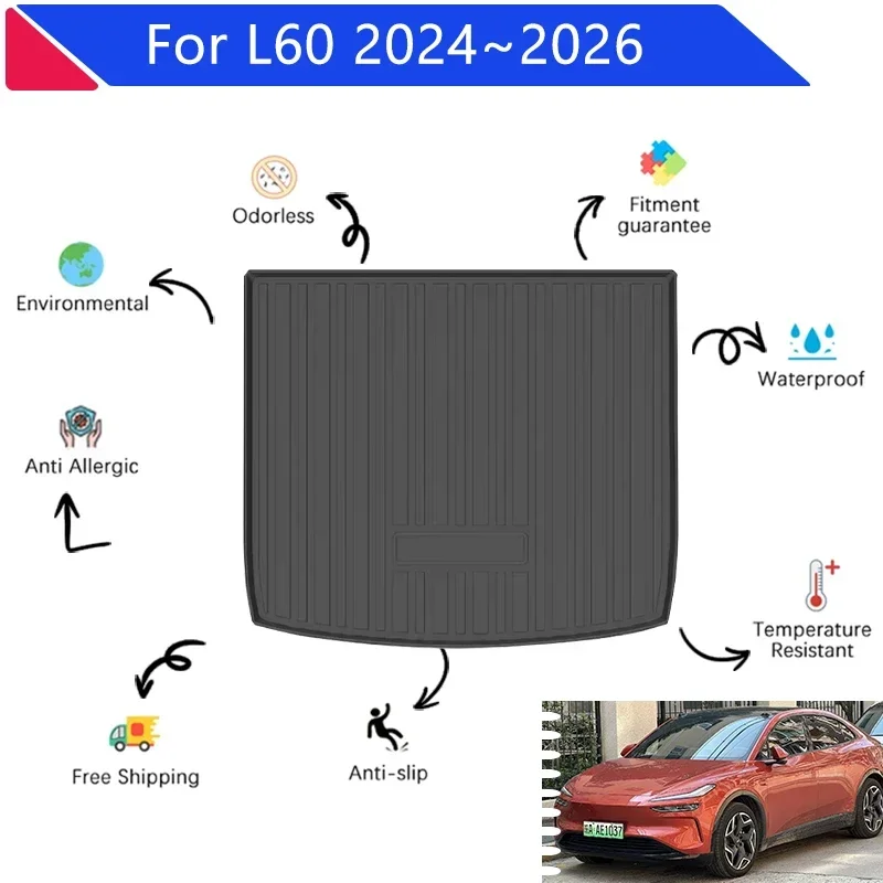 Car Trunk Mat For Onvo L60 Parts 2023 2024 2025 TPE Material Water Proof Clean Easy Car Rear Cargo Tray Trunk Mats Accessories
Car Trunk Mat For Onvo L60 Parts 2023 2024 2025 TPE Material Water Proof Clean Easy Car Rear Cargo Tray Trunk Mats Accessories