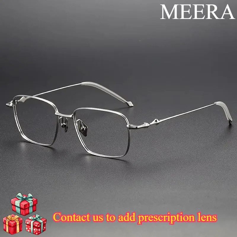 Aba Men's Square Glasses Ultra Light Pure Titanium Business Frame Trendy Fashion Korean Optical Prescription Glasses
Aba Men's Square Glasses Ultra Light Pure Titanium Business Frame Trendy Fashion Korean Optical Prescription Glasses