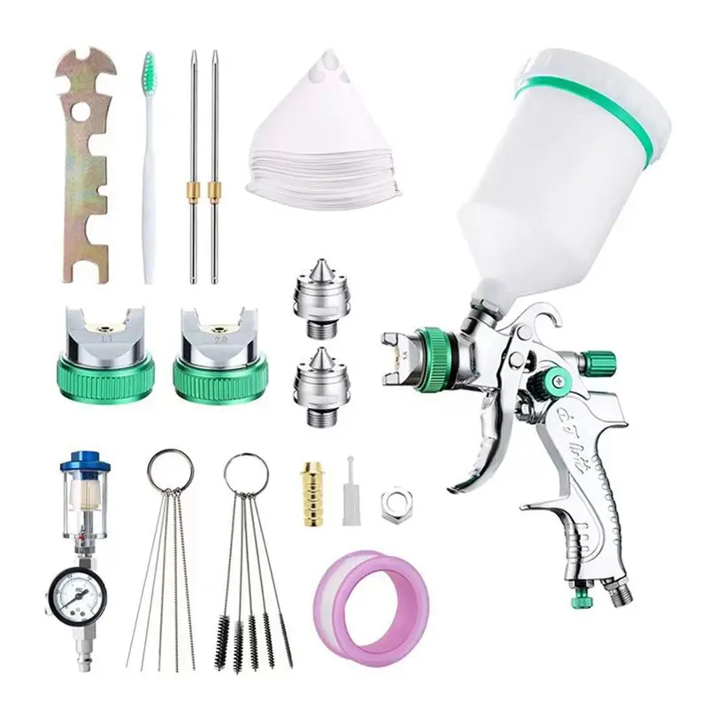 Набор сопел для распылителя B03C-Hvlp с насадками 1.4/1.7/2.0 мм, сопла для покраски автомобилей, ремонта стен, реставрации мебели
Набор сопел для распылителя B03C-Hvlp с насадками 1.4/1.7/2.0 мм, сопла для покраски автомобилей, ремонта стен, реставрации мебели