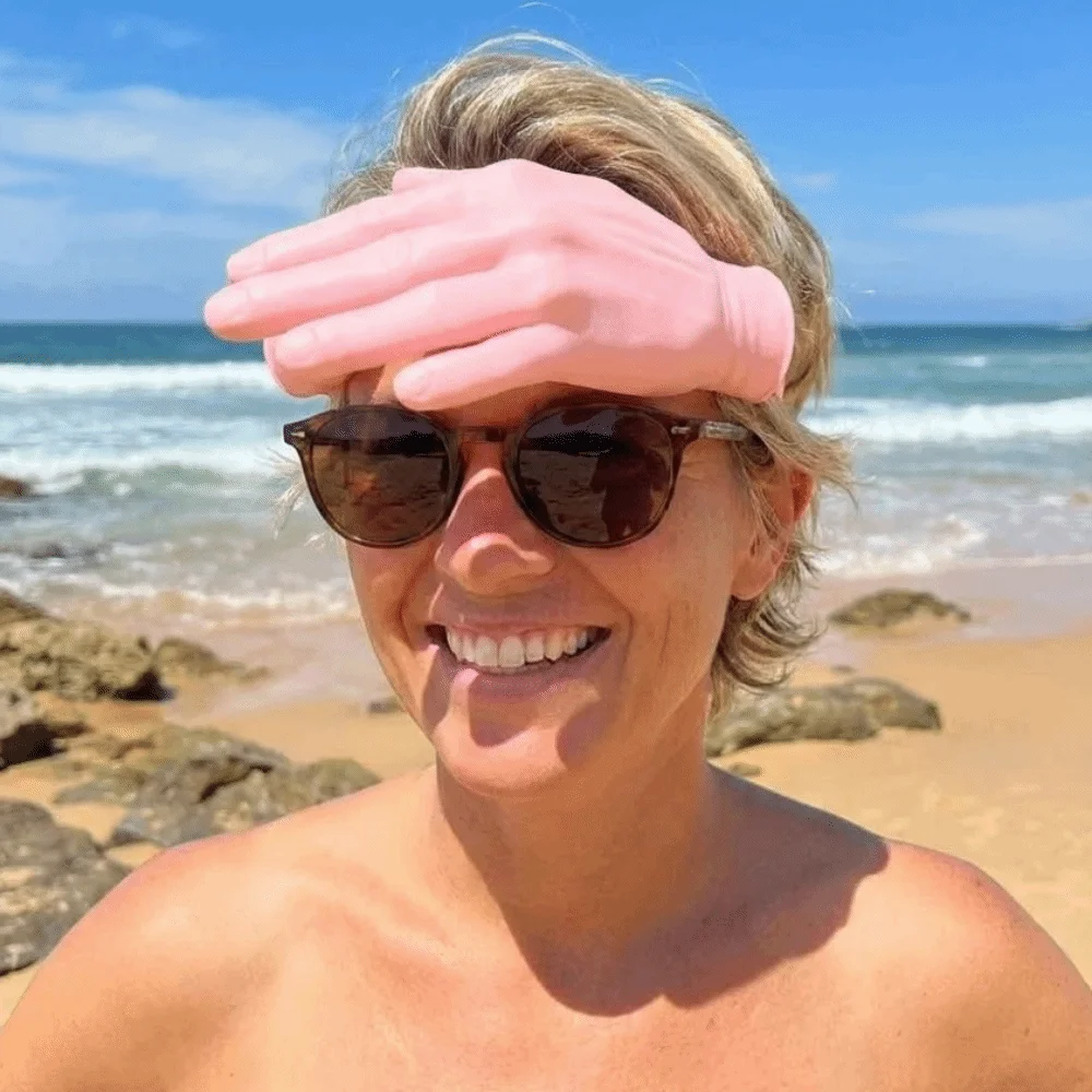 Funny Palm Shaped Sun Hat UV Protection 3D Printed Sun Protection Cap Adjustable Giant Hand Palm Visor Headband Summer Season
Funny Palm Shaped Sun Hat UV Protection 3D Printed Sun Protection Cap Adjustable Giant Hand Palm Visor Headband Summer Season