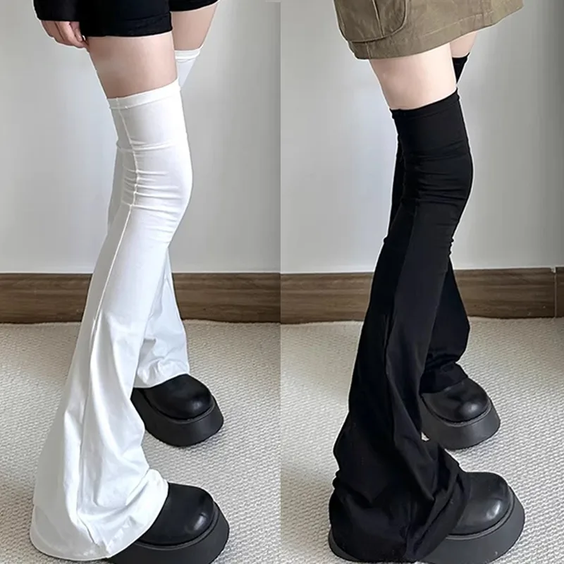 Y2K Flared Leg Warmer Stockings High Elastic Slimming Knee Socks Japanese Harajuku Style Spicy Horn Shaped Cuffs Sexy Hosiery
Y2K Flared Leg Warmer Stockings High Elastic Slimming Knee Socks Japanese Harajuku Style Spicy Horn Shaped Cuffs Sexy Hosiery