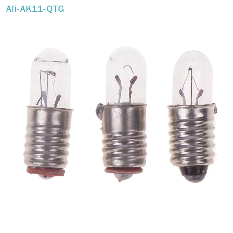 New 10Pcs/Lot Mini Indicator Light Bulb E5 Screw Mouth Miniature Lamp Light Bulb 6.3V 12V 24V 0.1A Small Bulb Signal Lamp Bead
New 10Pcs/Lot Mini Indicator Light Bulb E5 Screw Mouth Miniature Lamp Light Bulb 6.3V 12V 24V 0.1A Small Bulb Signal Lamp Bead