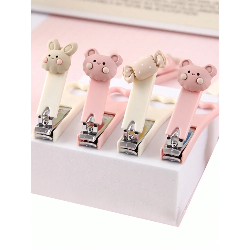 Cute Cartoon Candy & Small Animal Mini Nail Clippers, Splash-Proof Foldable Nail Clippers, Compact And Portable, Space-Saving For Work, School, Shopping, Home Or Travel. Curved Cutting Edge Fits Nails Better, For Hands, Perfect Small Gift Or Souvenir For
Cute Cartoon Candy & Small Animal Mini Nail Clippers, Splash-Proof Foldable Nail Clippers, Compact And Portable, Space-Saving For Work, School, Shopping, Home Or Travel. Curved Cutting Edge Fits Nails Better, For Hands, Perfect Small Gift Or Souvenir For