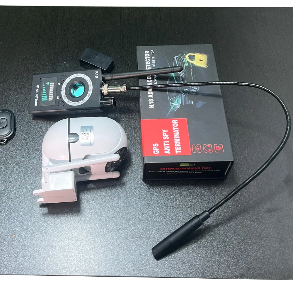 Детектор прослушки и отслеживания K18 – GSM, VHF, UHF, 900/1200/2400 МГц, обнаружитель аудио/видео жучков, быстрый отклик
Детектор прослушки и отслеживания K18 – GSM, VHF, UHF, 900/1200/2400 МГц, обнаружитель аудио/видео жучков, быстрый отклик