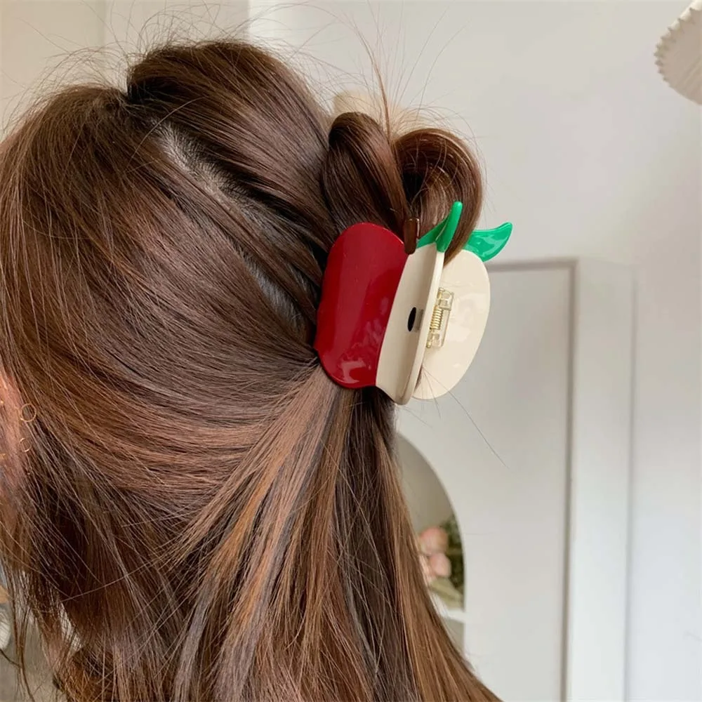 Claw Clip Waterproof Fruit Shark Clip Sweet Hairgrips Acetic Acid Hair Claw Grapefruit Cartoon Acrylic Hair Accessories Women
Claw Clip Waterproof Fruit Shark Clip Sweet Hairgrips Acetic Acid Hair Claw Grapefruit Cartoon Acrylic Hair Accessories Women