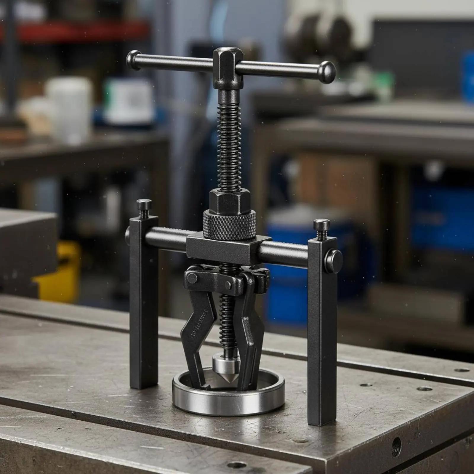 Bearing Puller High Hardness Gear Puller Repair Tool Heat-Treated Steel Heavy Duty for Mechanics, Workshop, Garage
Bearing Puller High Hardness Gear Puller Repair Tool Heat-Treated Steel Heavy Duty for Mechanics, Workshop, Garage