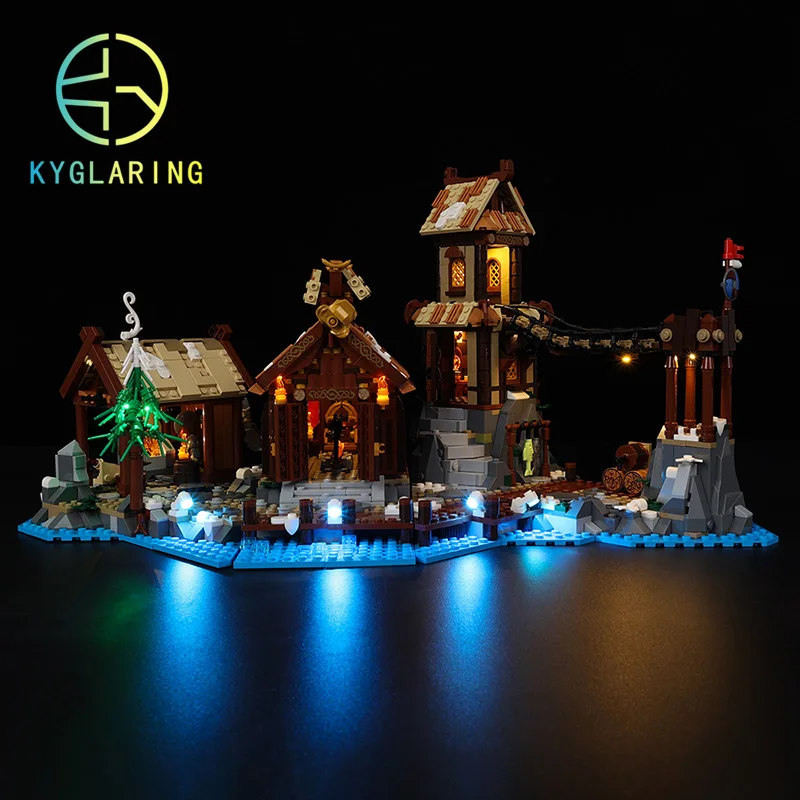 Kyglaring 2343 Viking Village Creative Series LED Building Blo Toy Light Decoration Lighting Set ex Adult Universal
Kyglaring 2343 Viking Village Creative Series LED Building Blo Toy Light Decoration Lighting Set ex Adult Universal