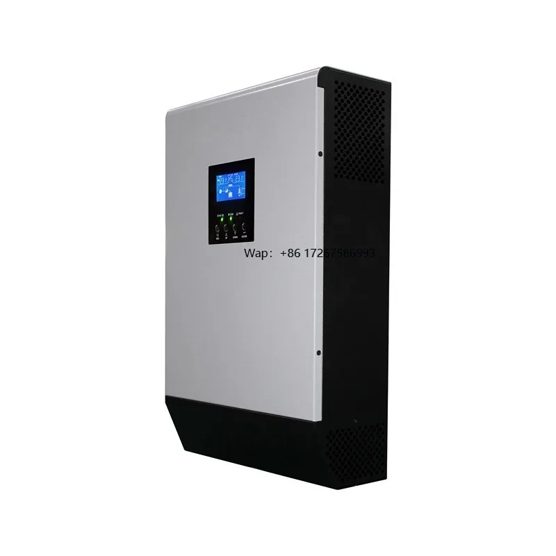 Off-grid 5KW pure sine wave solar inverter hybrid solar system inverter built-in solar charger
Off-grid 5KW pure sine wave solar inverter hybrid solar system inverter built-in solar charger