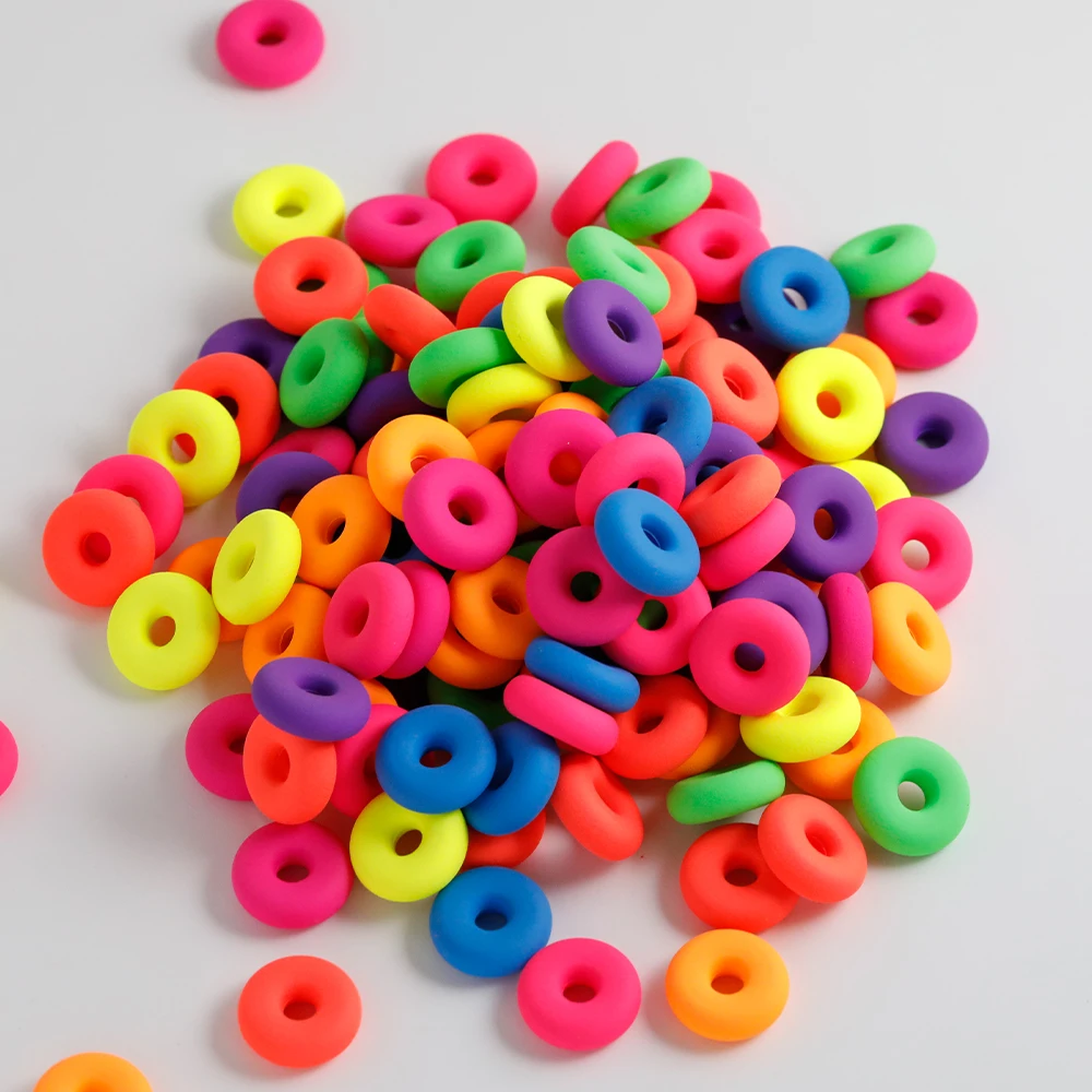 14*14mm 500Pcs Cordial Design Handmade Swimming Ring Beads/Matte finish Surface /Jewelry Components & Craft Findings #20488
14*14mm 500Pcs Cordial Design Handmade Swimming Ring Beads/Matte finish Surface /Jewelry Components & Craft Findings #20488