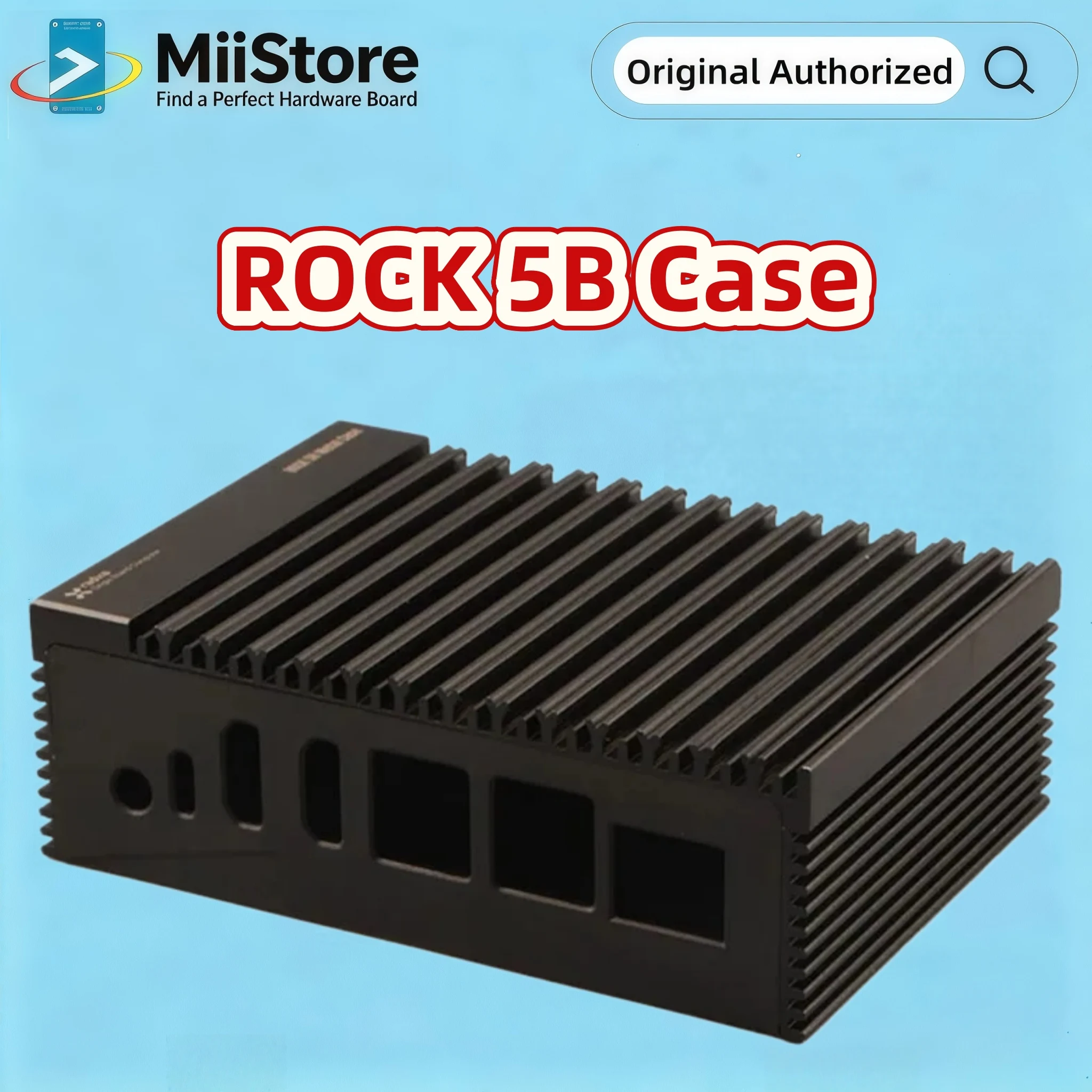 ROCK 5B Official Metal Shell, Efficient Heat Dissipation Easy Installation
ROCK 5B Official Metal Shell, Efficient Heat Dissipation Easy Installation