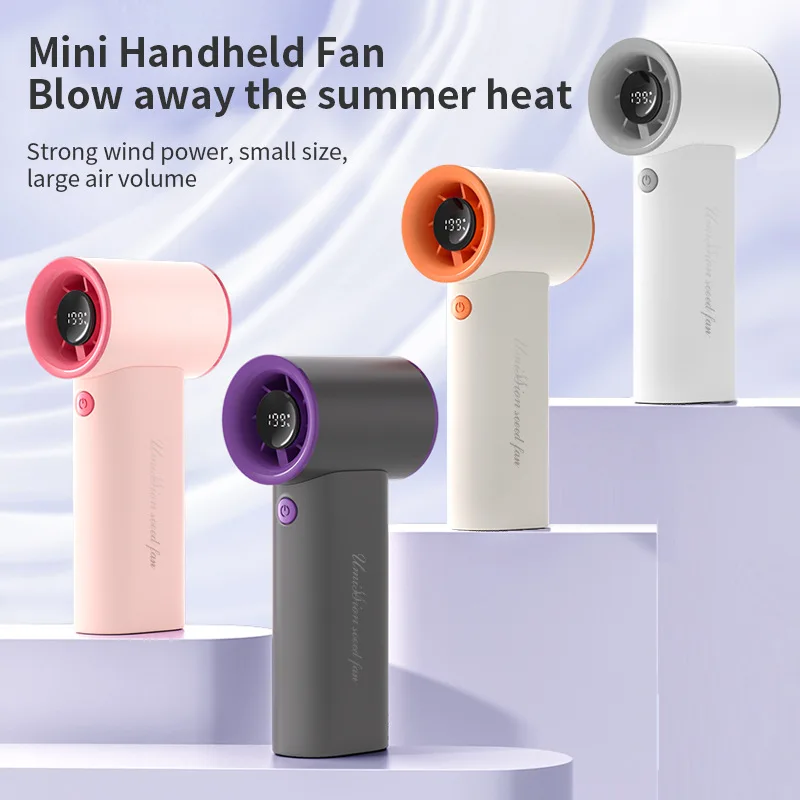 High-Speed USB Handheld Fan - 199 Adjustable Speeds, Powerful Mini Air Cooler, Portable Desk Fan for Home/Office/Outdoor
High-Speed USB Handheld Fan - 199 Adjustable Speeds, Powerful Mini Air Cooler, Portable Desk Fan for Home/Office/Outdoor