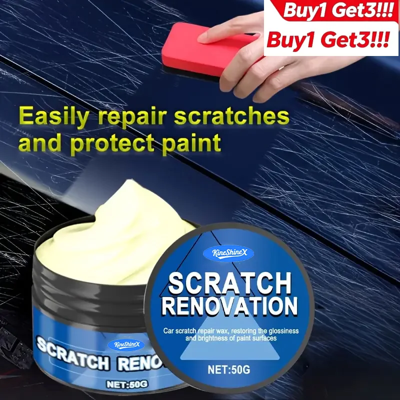 Car Scratch Repair, Wax Car Paint Care, Polishing Paste, Vortex Removal Paste, Restoring Paint Surface Glossiness and Brightness
Car Scratch Repair, Wax Car Paint Care, Polishing Paste, Vortex Removal Paste, Restoring Paint Surface Glossiness and Brightness