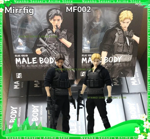 In Stock Mirrfig 1/12 Lean Male Body Deluxe Edition Acc. Pack MF002 16.5cm Action Figure Anime Model Trendy Toy Doll Collectible
In Stock Mirrfig 1/12 Lean Male Body Deluxe Edition Acc. Pack MF002 16.5cm Action Figure Anime Model Trendy Toy Doll Collectible