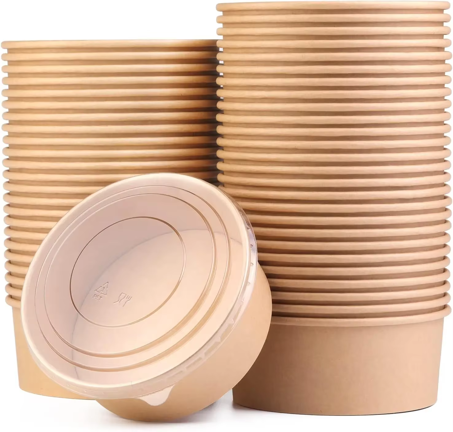 15pcs Kraft Paper Bowls Cups Fruit Salad Bowl Kraft Containers Salad Food Prep Kraft Box Cream Ice Snack Storage 500ml 750ml
15pcs Kraft Paper Bowls Cups Fruit Salad Bowl Kraft Containers Salad Food Prep Kraft Box Cream Ice Snack Storage 500ml 750ml