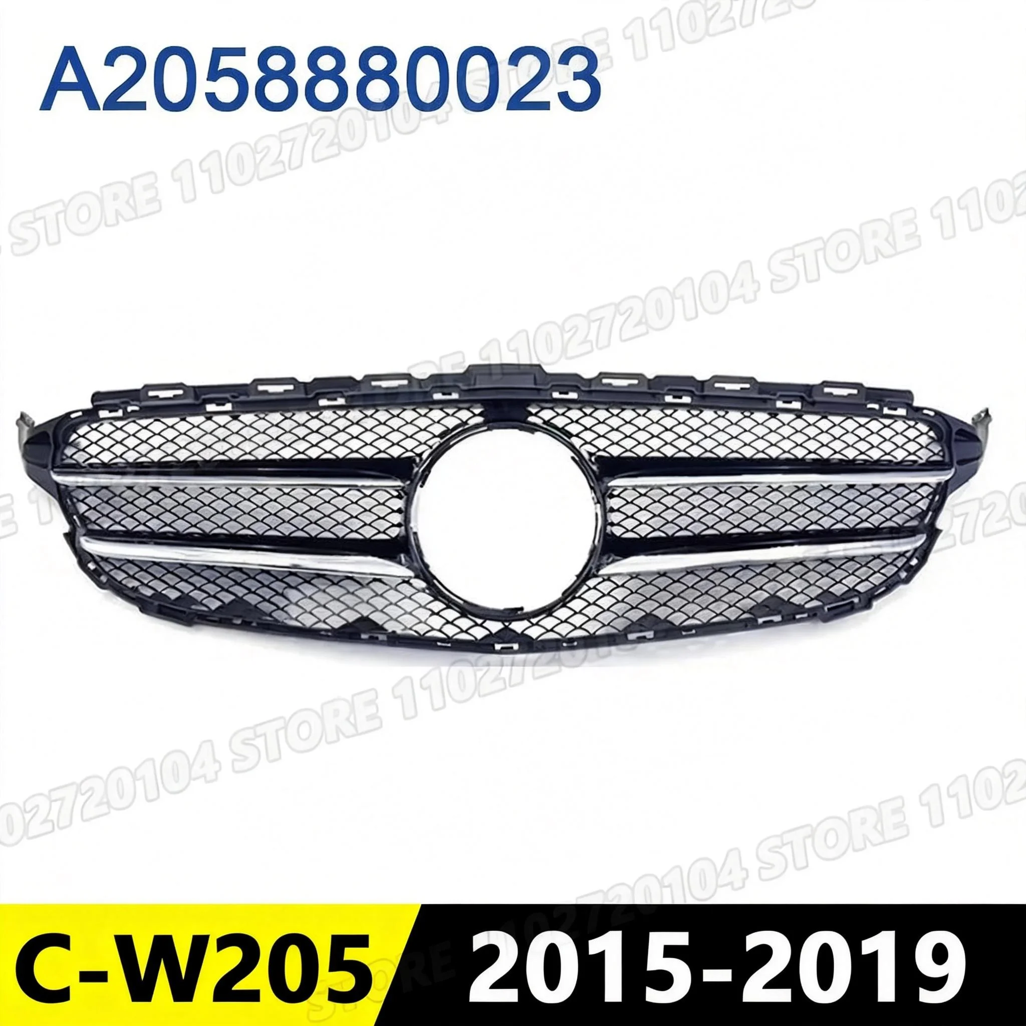 for W205 Mercedes Benz Front Bumper Radiator Grill 2015-2019 C180 C200 C250 C260 C300 C400 C450 A2058880023 2058880023
for W205 Mercedes Benz Front Bumper Radiator Grill 2015-2019 C180 C200 C250 C260 C300 C400 C450 A2058880023 2058880023