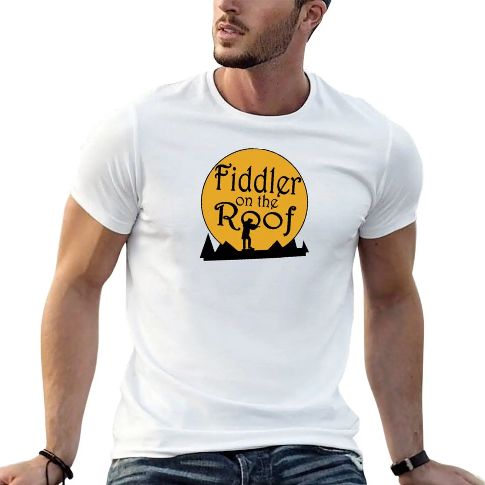 Fiddler on the Roof musical logo T-Shirt men t shirt cotton 100% t shirts for man graphic funny t shirt man luxury T-shirt
Fiddler on the Roof musical logo T-Shirt men t shirt cotton 100% t shirts for man graphic funny t shirt man luxury T-shirt