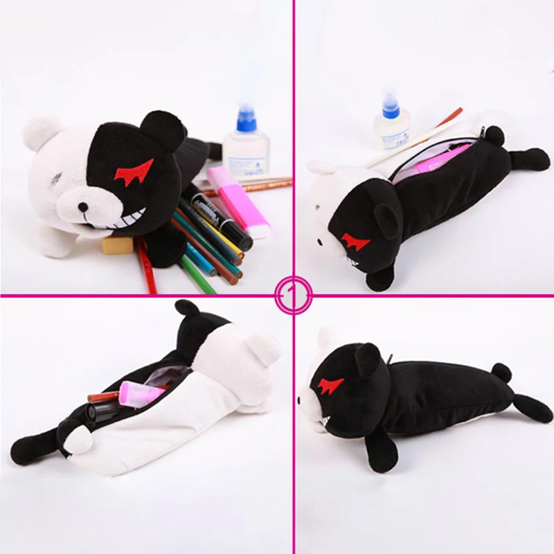 Cute Plush Black White Bear Pen Bag For Primary Secondary School Stationery Storage Bag Makeup Bag Gifts
Cute Plush Black White Bear Pen Bag For Primary Secondary School Stationery Storage Bag Makeup Bag Gifts
