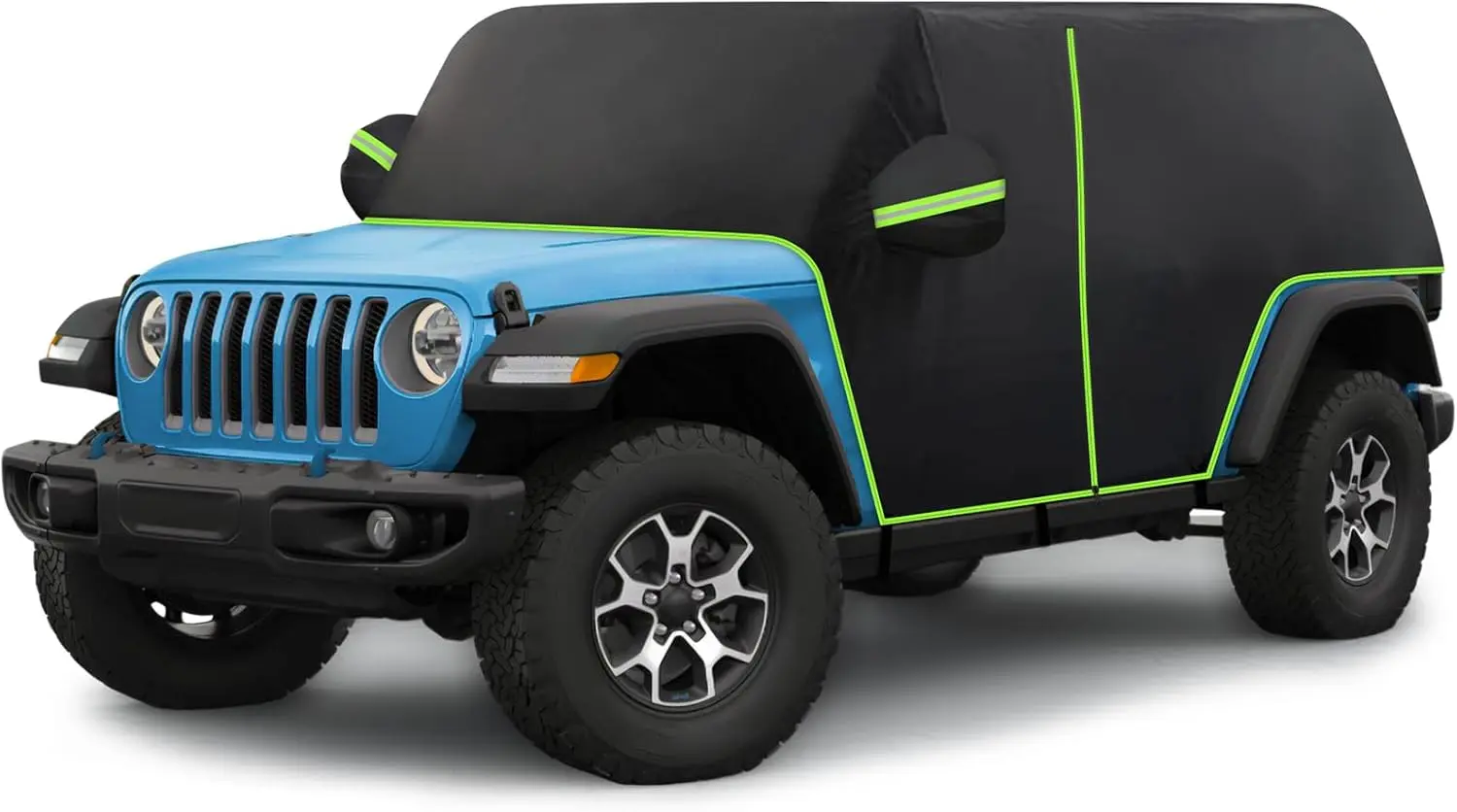 Waterproof All-Weather Jeep Wrangler 4-Door Cab Cover with Windproof Straps and Storage Bag
Waterproof All-Weather Jeep Wrangler 4-Door Cab Cover with Windproof Straps and Storage Bag