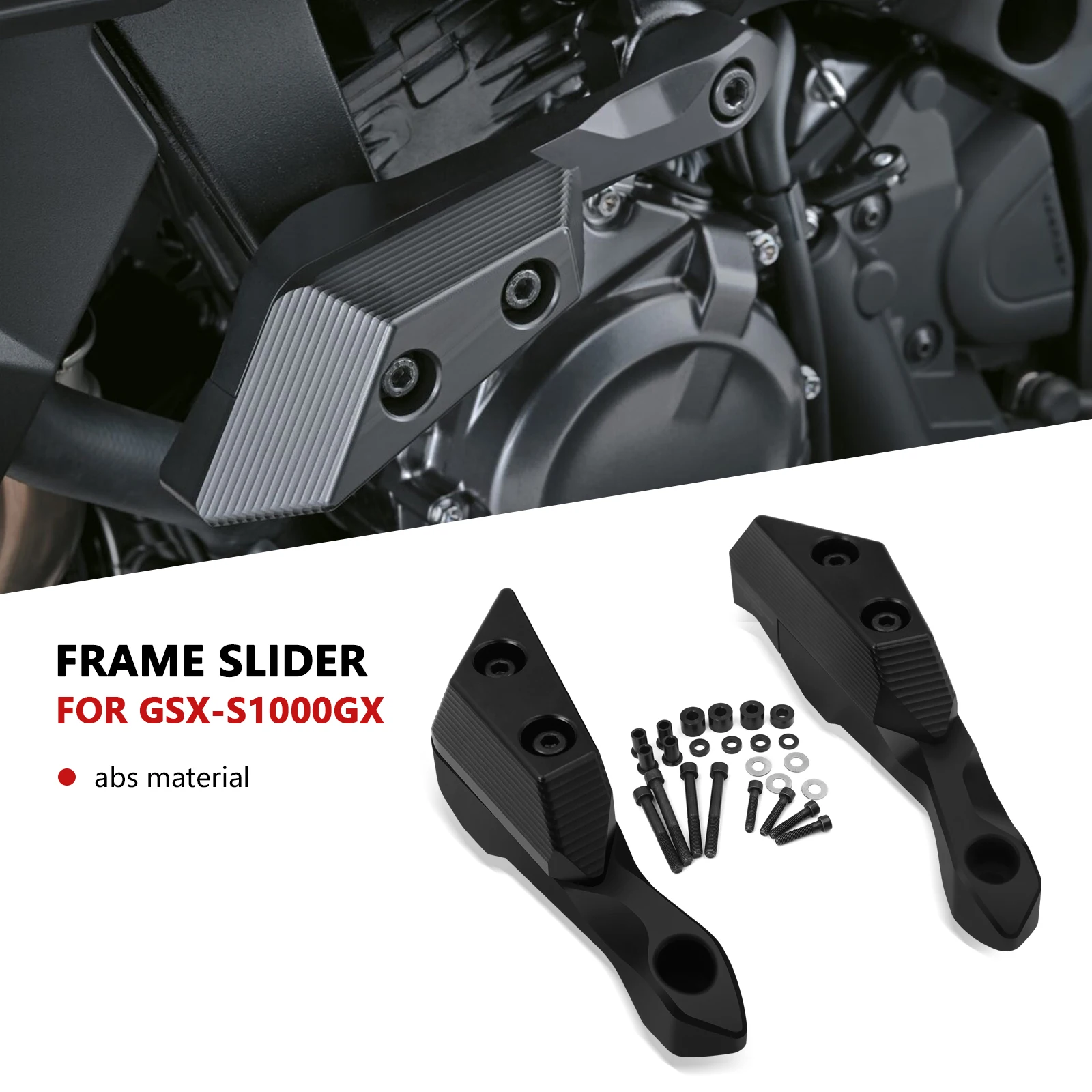 For GSX-S1000GX 2024 GSXS1000GX 2025 2026 Slider Frame Slider Engine Protective Guard Body Falling Protection cover Crash Bars
For GSX-S1000GX 2024 GSXS1000GX 2025 2026 Slider Frame Slider Engine Protective Guard Body Falling Protection cover Crash Bars