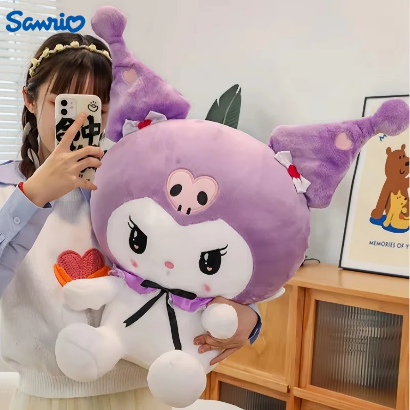 50/70CM Big Size Sanrio Kuromi Cartoon Anime Kawaii Plushies Bolster Stuffed Animal Cushion Soft Doll Children Toy Holiday Gift
50/70CM Big Size Sanrio Kuromi Cartoon Anime Kawaii Plushies Bolster Stuffed Animal Cushion Soft Doll Children Toy Holiday Gift