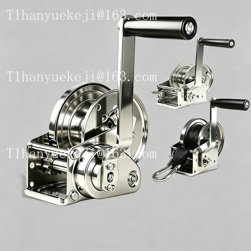 304 Stainless Steel Hand Winch, Self-Locking Manual Hoist for Sewage Pool, Adjustable Crane Winch
304 Stainless Steel Hand Winch, Self-Locking Manual Hoist for Sewage Pool, Adjustable Crane Winch