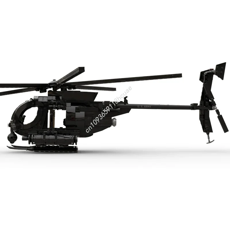 590 деталей MOC MH-6 Little Bird Helicopter: конструктор, рождественский подарок, STEM-проект для самостоятельной сборки, идеально подходит для развития творческих способностей
590 деталей MOC MH-6 Little Bird Helicopter: конструктор, рождественский подарок, STEM-проект для самостоятельной сборки, идеально подходит для развития творческих способностей