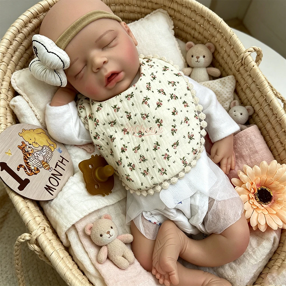 Lifelike 3D Skin Tone Girl Full Soft Silicone Reborn Baby Handmade Washable Emotional Doll for Alzheimer’s Patients Gift
Lifelike 3D Skin Tone Girl Full Soft Silicone Reborn Baby Handmade Washable Emotional Doll for Alzheimer’s Patients Gift