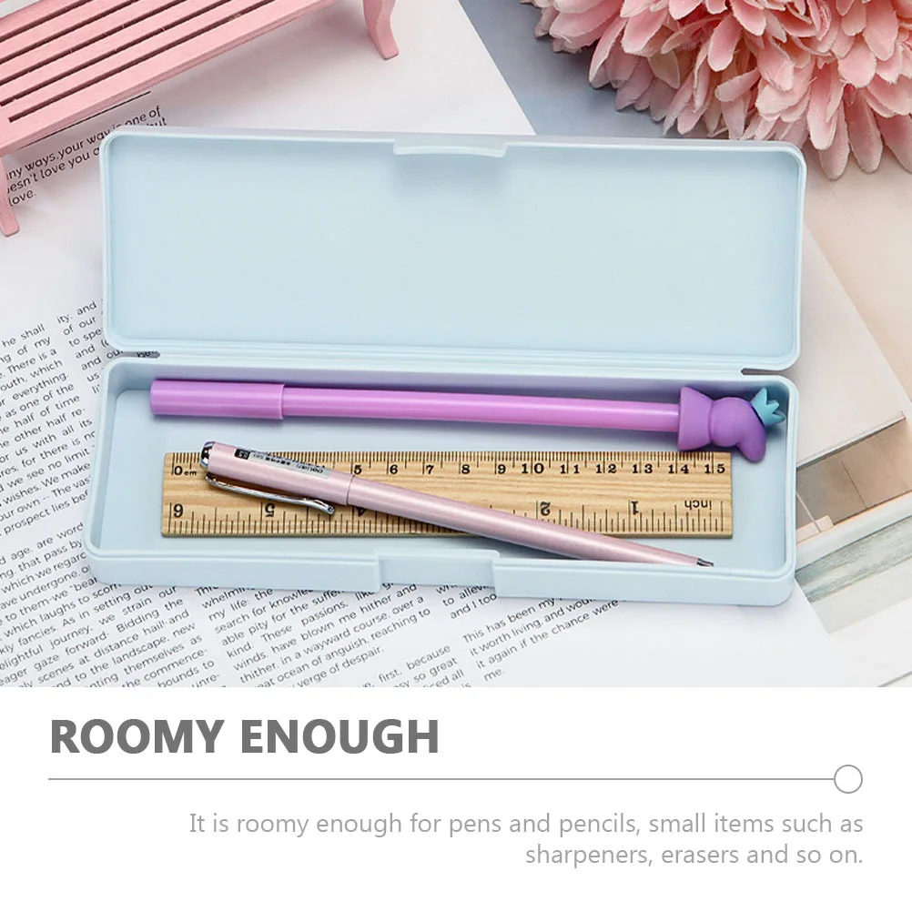 4Pcs Plastic Pencil Case Stylish Pen Holder for Students Office Workers Daily Use Portable Writing Accessories
4Pcs Plastic Pencil Case Stylish Pen Holder for Students Office Workers Daily Use Portable Writing Accessories