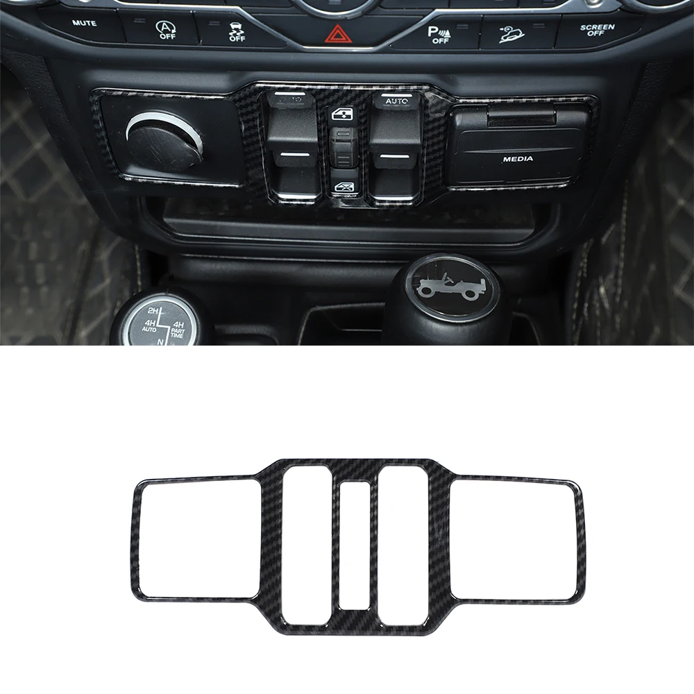 Car Window Control Decoration Cover for Jeep Wrangler JL Gladiator JT 2018 2019 2020 2021 2022 2023 2024 Interior Accessories
Car Window Control Decoration Cover for Jeep Wrangler JL Gladiator JT 2018 2019 2020 2021 2022 2023 2024 Interior Accessories