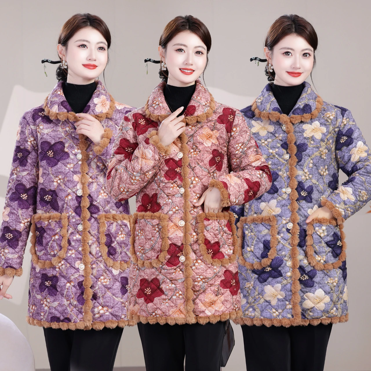 Винтажное хлопковое пальто, утепленная стеганая куртка, женская зимняя новая стильная женская верхняя одежда больших размеров на флисовой подкладке
Винтажное хлопковое пальто, утепленная стеганая куртка, женская зимняя новая стильная женская верхняя одежда больших размеров на флисовой подкладке