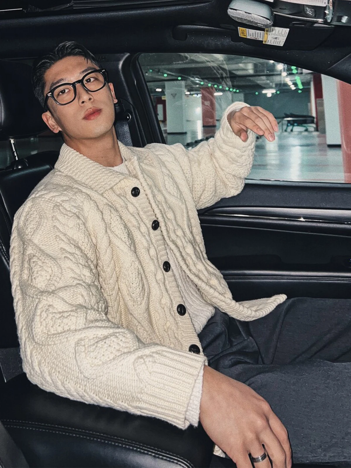 Collar Twisted Knitted Open Cardigan Men's Spring Autumn High Quali Casual Lazy Sle Woven Sweater Jaet
Collar Twisted Knitted Open Cardigan Men's Spring Autumn High Quali Casual Lazy Sle Woven Sweater Jaet